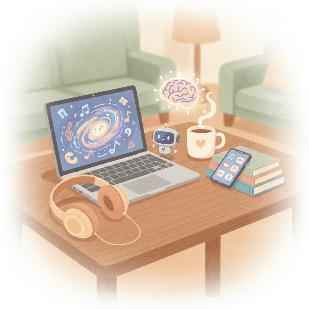 Cover image for German podcast episode: Curated by the Machine