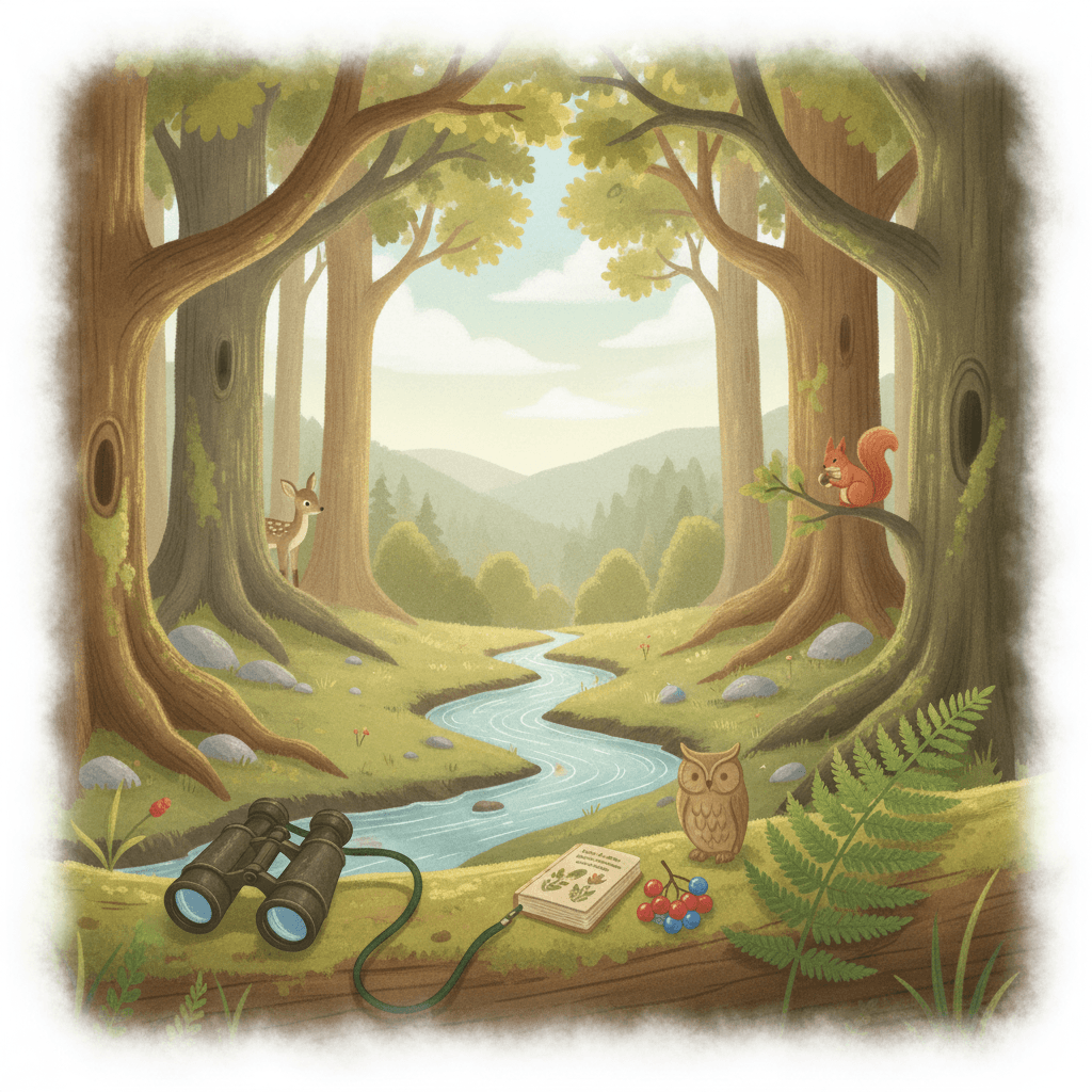 Cover image for German podcast episode: Die Rückkehr der Ur-Wälder: Deutschlands geheime Wildnis