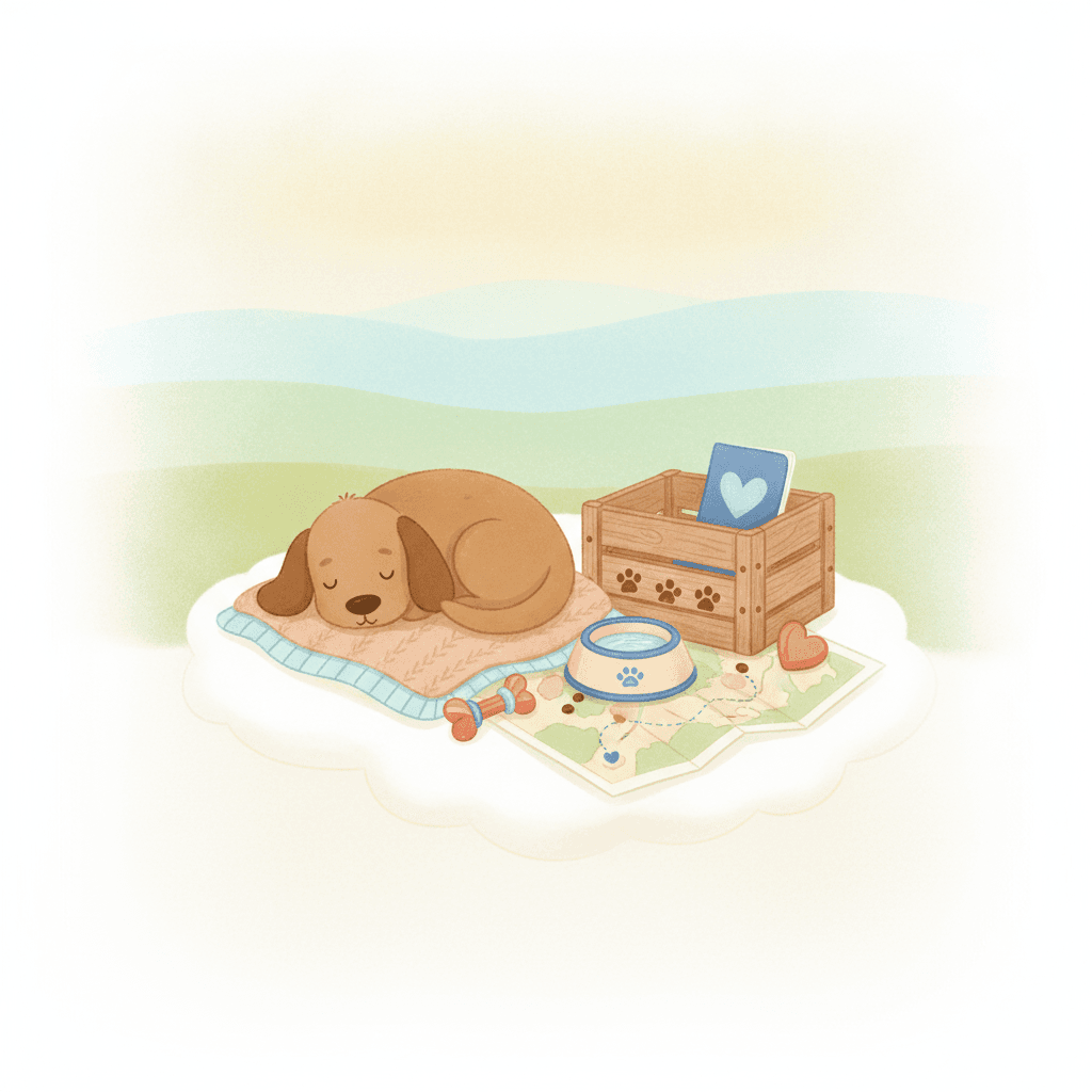 Cover image for German podcast episode: Vier Pfoten auf Achse: Wenn Hunde im Ausland ein neues Zuhause finden